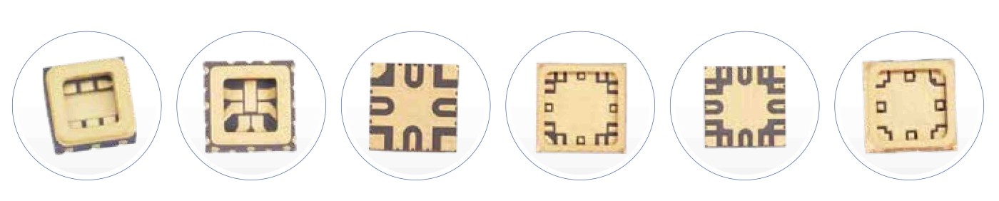 Керамический четырехсторонний корпус для поверхностного монтажа без выводов 11 (1)