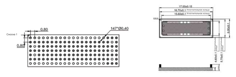 Корпус массива керамическихпластин 6 (12)