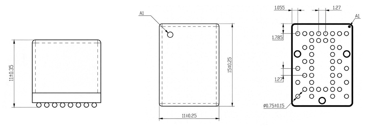 Шестиосевой инерциальный измерительный блок MEMS KT6475 (5)