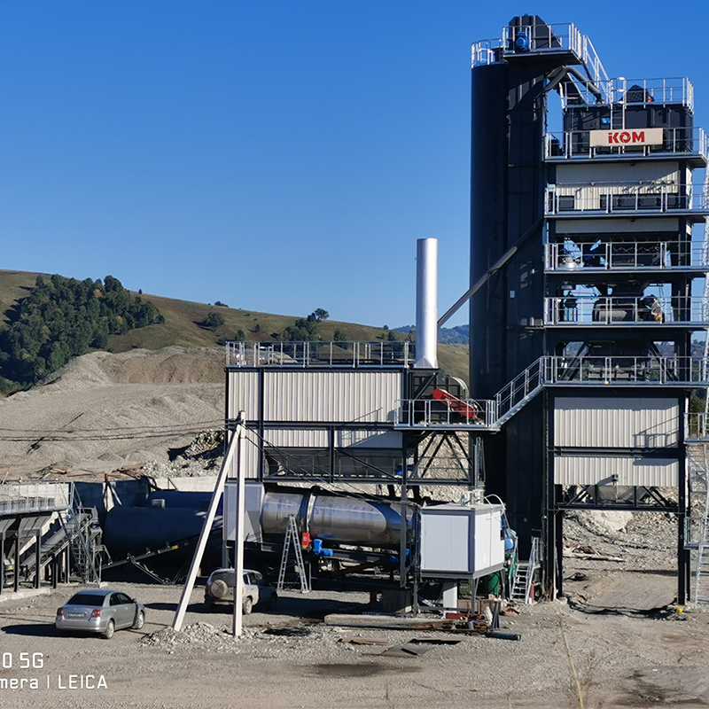 Оригинальная асфальтобетонная смесительная установка серии QC