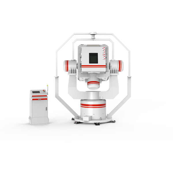 Трехосевой сервоповоротный стол наклонного типа для измерения положения в авиации