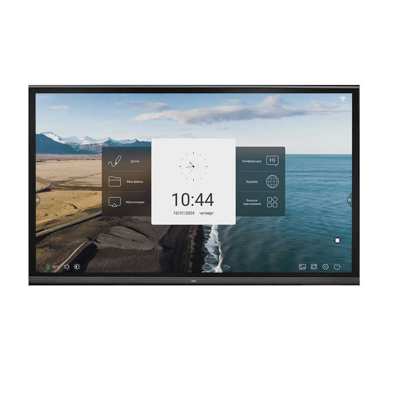 Интерактивная умная сенсорная передвижная панель 85дюймов с системой Андроид