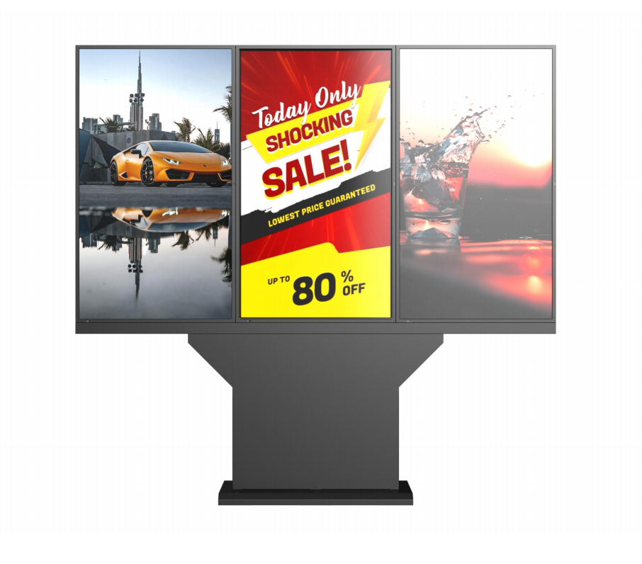 Уличный смарт-экран высокой четкости со степенью защиты IP66