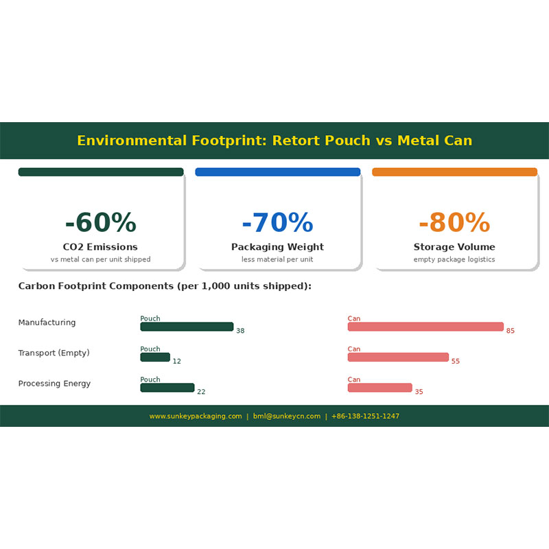 РЕТОРТ-ПАКЕТ ПРОТИВ МЕТАЛЛИЧЕСКОЙ БАНКИ