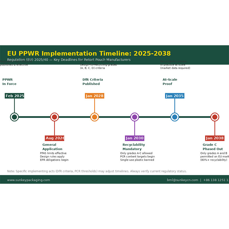 EU PPWR 2026: что нужно знать производителям реторт-пакетов до 12 августа