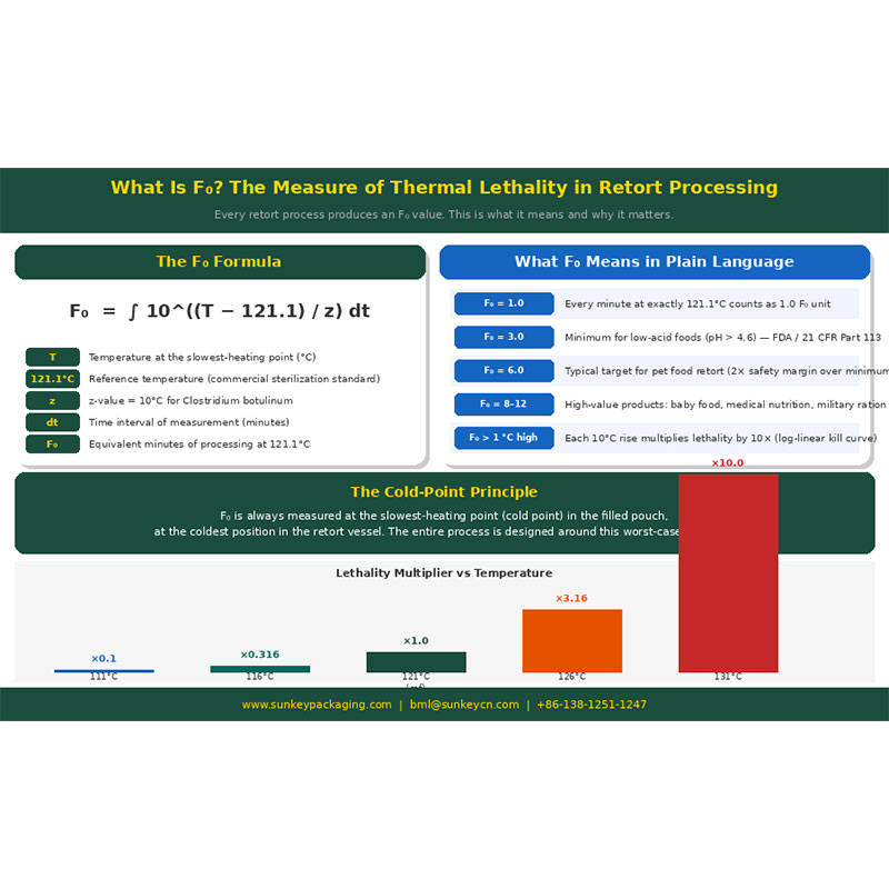 F-значение и валидация процесса реторт-пакетов [2026] | Sunkey