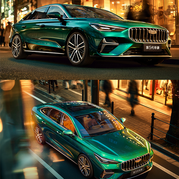 Geely Emgrand 5-го поколения: лидер нового поколения в разработке китайских семейных седанов!