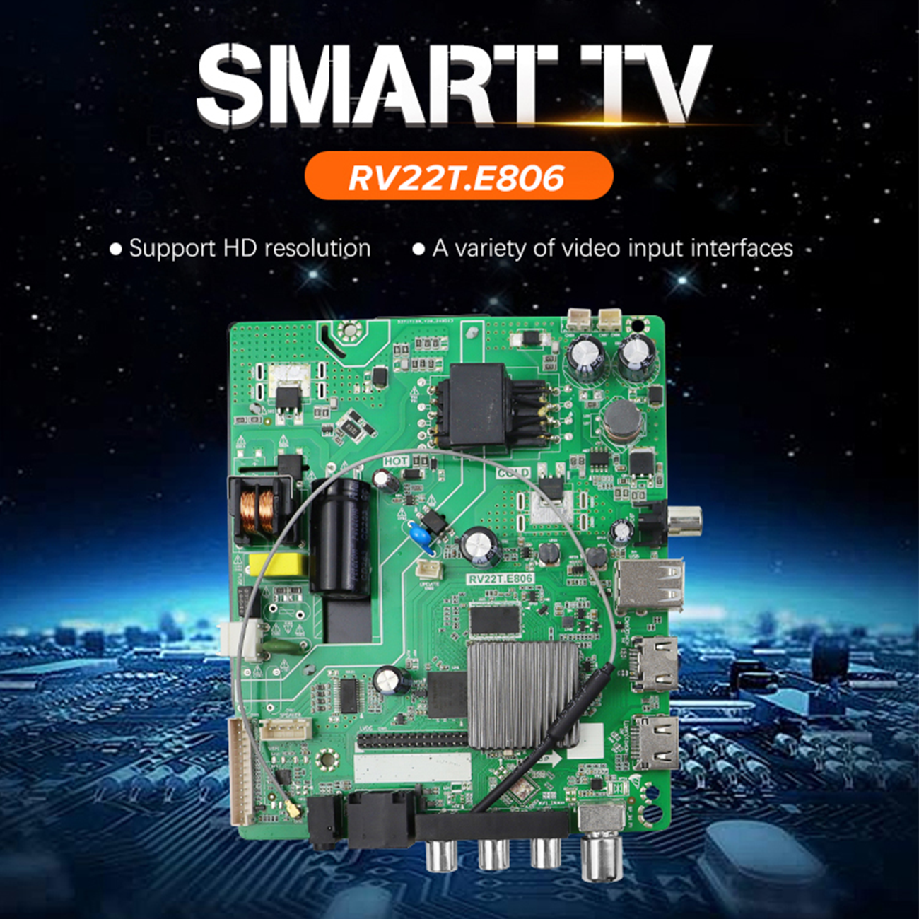 SMART LED TV mainboard 