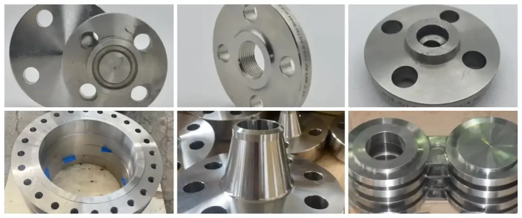 Типы фланцев из дуплексной стали по стандарту ASTM A182