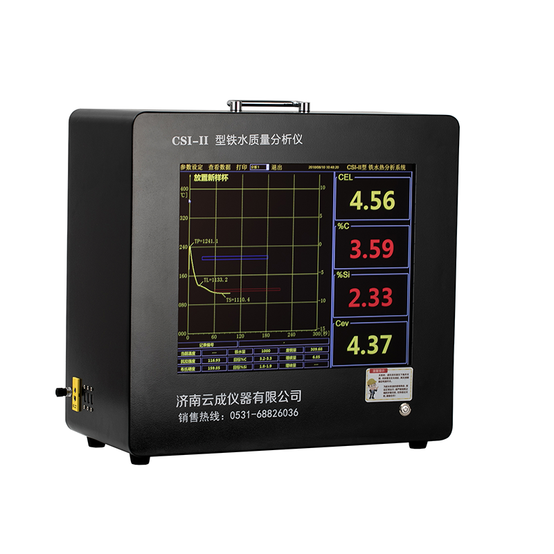Несколько мер предосторожности при использовании анализатора углерода и кремния, расположенного перед печью, и мерного стакана для измерения углерода