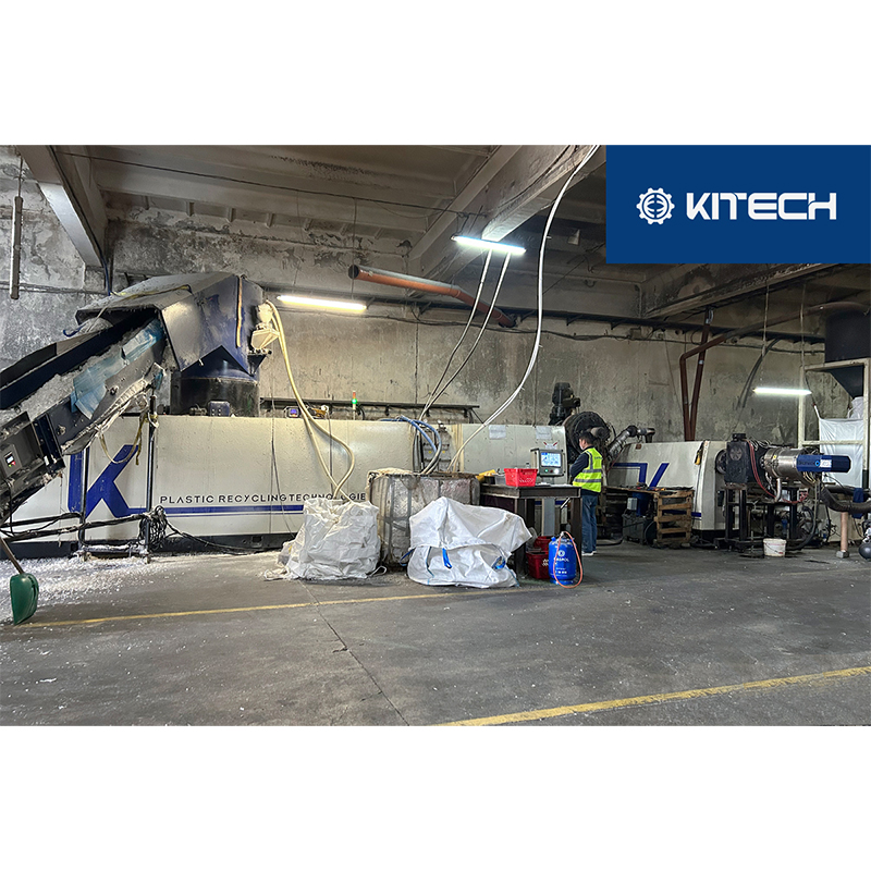 Проект Kitech в Польше: двухступенчатый гранулятор KCP160+180 для полиэтиленовой пленки низкой плотности (ПНД)