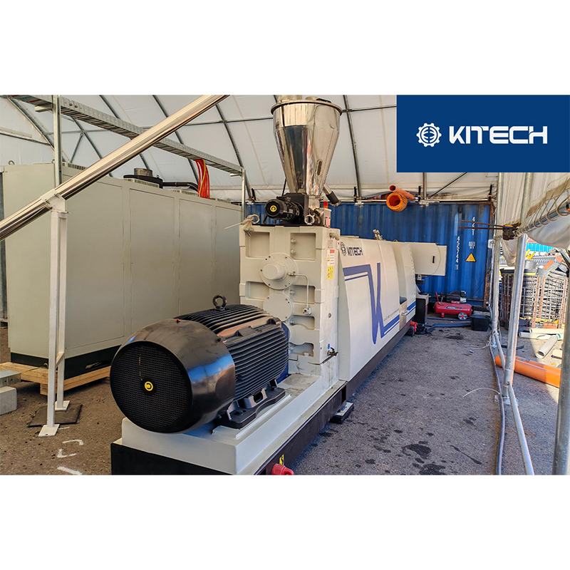 Новый проект в Австралии: гранулятор для жестких пластиковых отходов KSP120