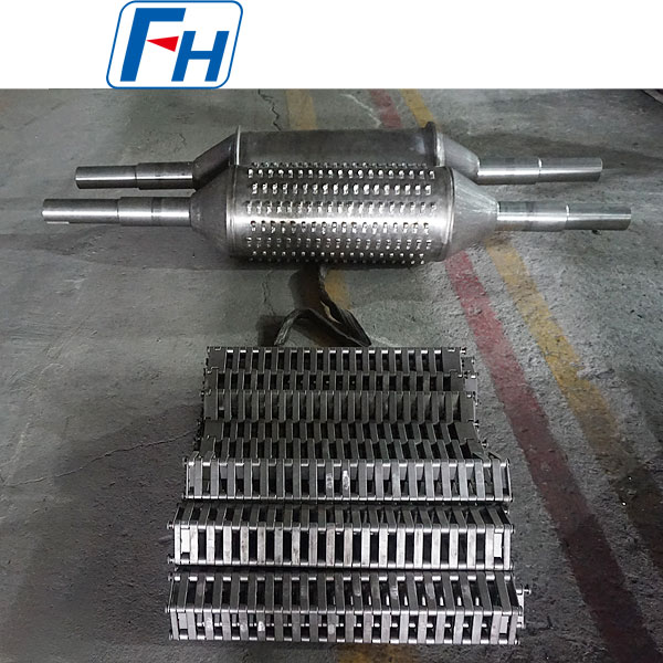 Литой приводной ролик с литым звеньевым ремнем