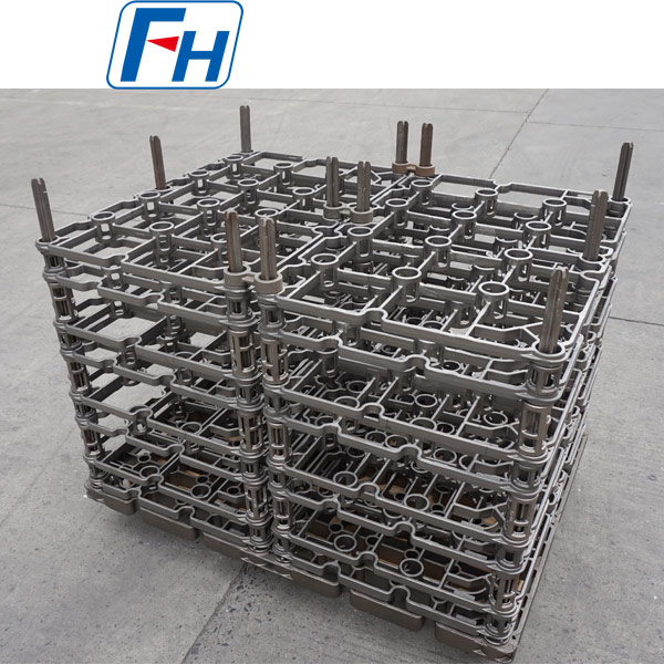 Печи для термообработки Ipsen используют термообрабатывающие приспособления HK для термообработки валов автомобильных двигателей | FH®