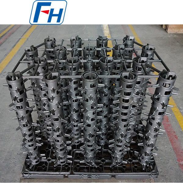 1.4848 Приспособления для термообработки зубчатых колец для многоцелевых печей грузоподъемностью 1,5 тонны.