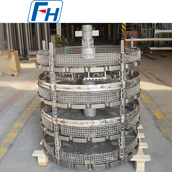 Вертикальная печь для термообработки методом холодного подъема с материалами 1.4848 + 310S | FH® - Уси Junteng Fanghu Alloy Casting Co., Ltd.