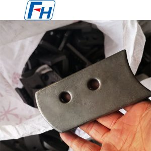 Износостойкие 4-х чугунные лопасти бетоносмесителя из нихарда