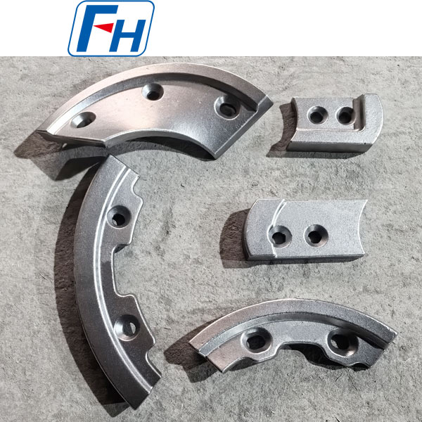 Смесительные лопасти бетоносмесителя из чугуна Ni-Hard идеально подходят для строительных проектов по смешиванию заполнителей 1