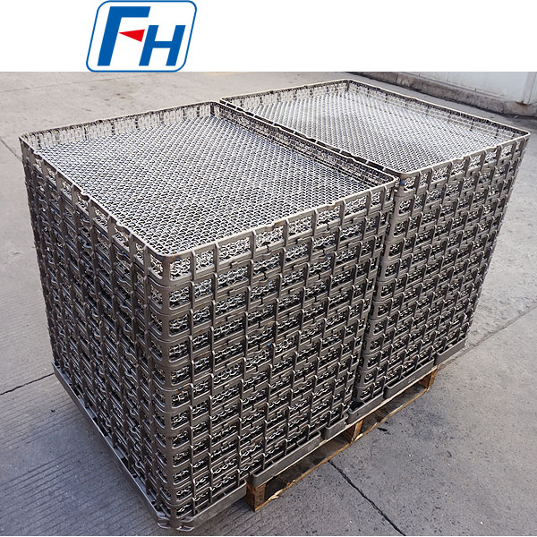 Опорные рамы корзин для термообработки материалов для печей термообработки