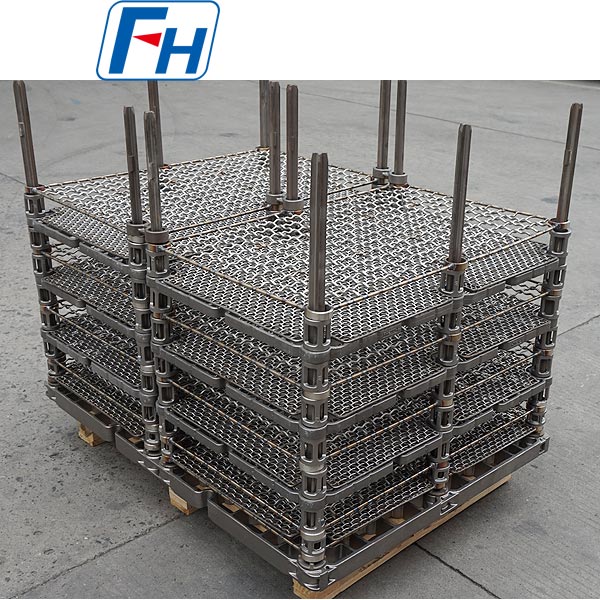 FH 1.4848 Сетчатые приспособления для термообработки для промышленных печей Ipsen грузоподъемностью 1,5 тонны