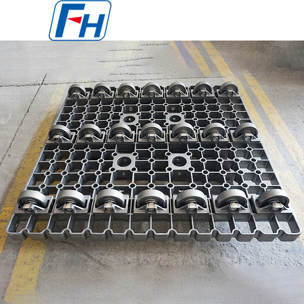 Лоток для основного материала, поворотные ролики 1