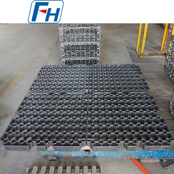 Литые и сварные поддоны для печей размером 2600x2600x55 мм