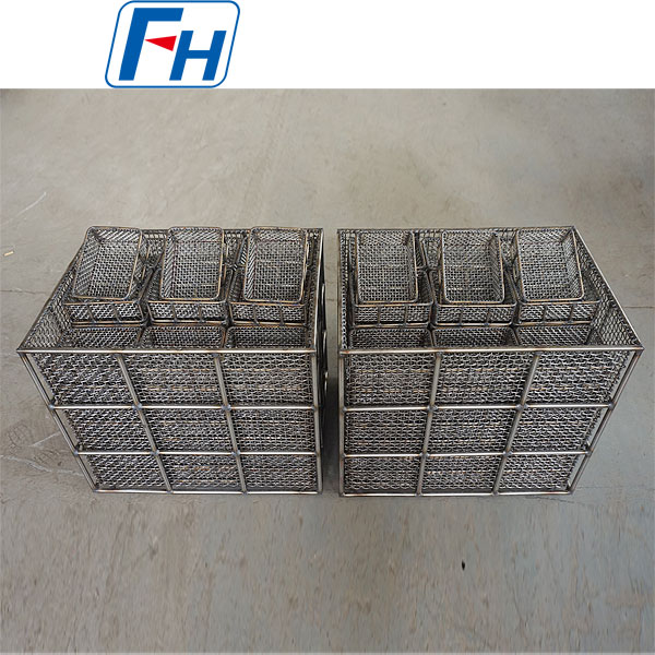 Жаропрочные стальные корзины для шихтовых материалов для термических печей со сваркой 310S