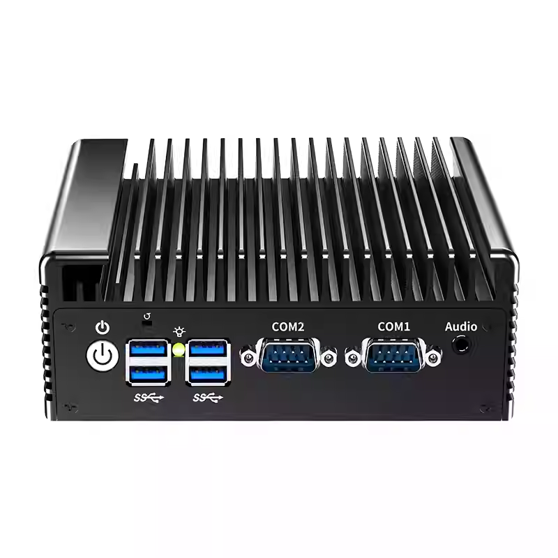 Мини-ПК Intel Core i7/i5/i3 с двумя сетевыми портами и без вентилятора