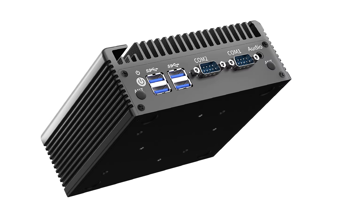 Мини-ПК Intel Core i7/i5/i3 с двумя сетевыми портами и без вентилятора