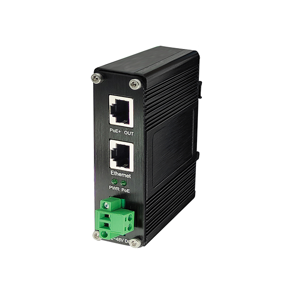 Миниатюрный 2-портовый PoE-расширитель, промышленный гигабитный 30W – LNK-INJ301-30