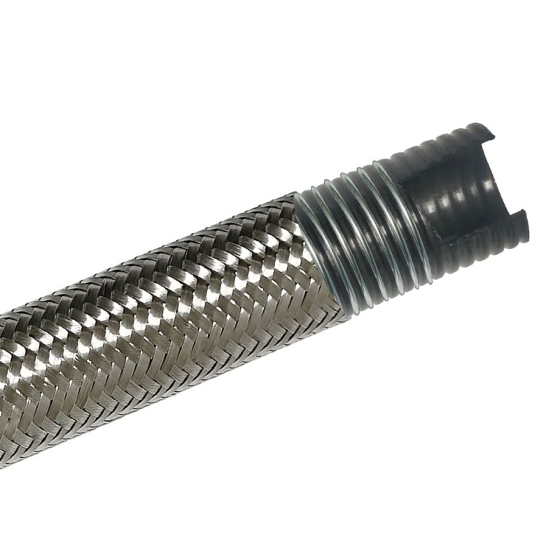 Высококачественные трубки из ПТФЭ с антистатическими свойствами, гладкой внутренней поверхностью и гофрированной внешней поверхностью