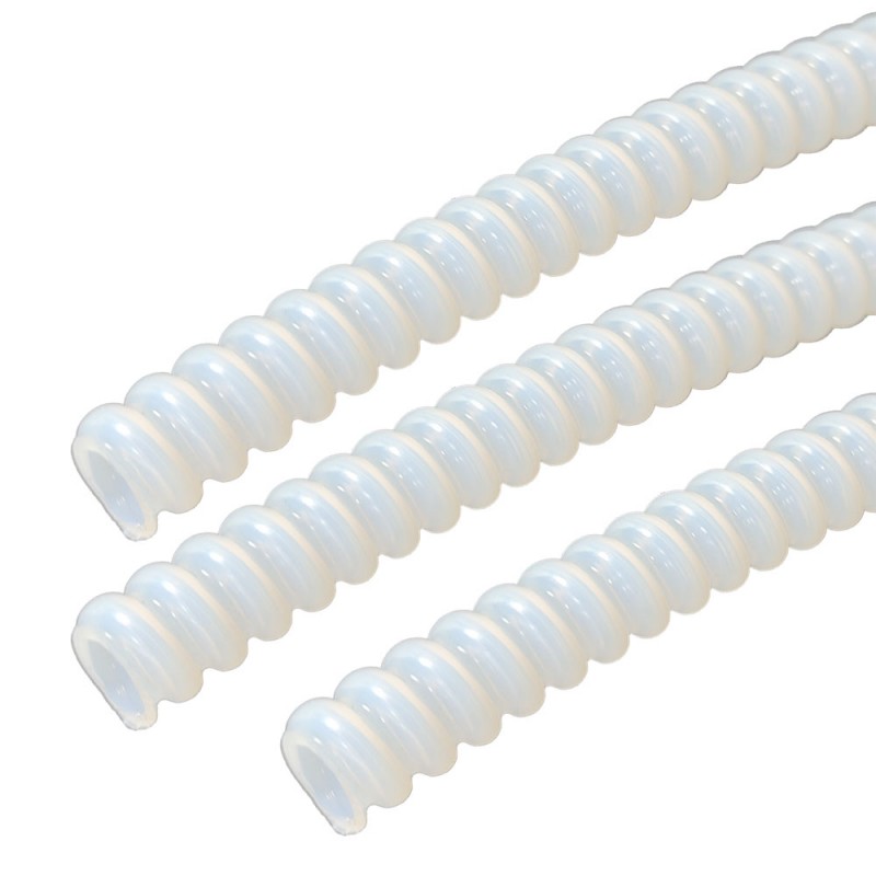 Гофрированная труба из тефлона (ПТФЭ) – термостойкая, термостойкая, коррозионностойкая, гибкая