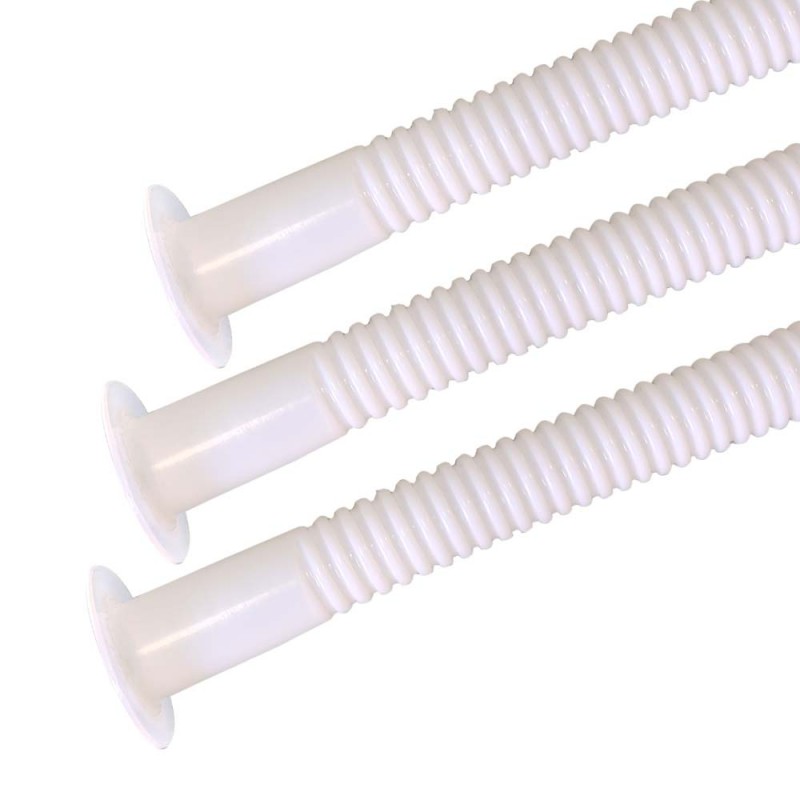 Гофрированные шланги из тефлона с фланцевыми соединениями для травильных станков на печатных платах и ​​гофрированные гибкие шланги из ПТФЭ