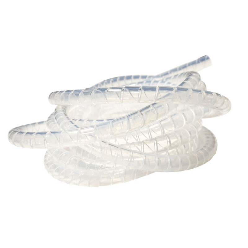 Коррозионностойкая, высокотемпературная (200°C) тефлоновая трубка для вращательной резки, прозрачная спиральная трубка из ПТФЭ (ФЭП)