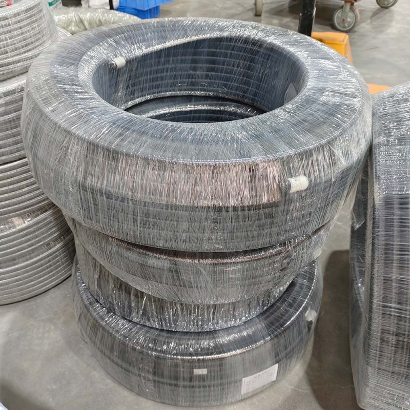 Коррозионностойкая и высоконапорная тефлоновая оплетка, ПТФЭ, нержавеющая сталь, полиэстер