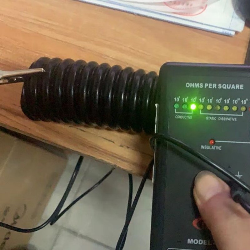 Мягкий антистатический проводящий тефлоновый сильфон из ПТФЭ плоского прямого сечения