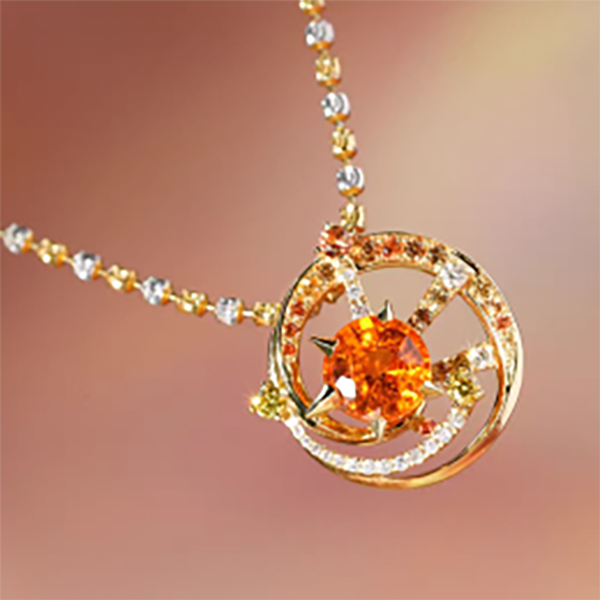 Запуск нового продукта: [Starlight Orange] Открываем новую главу космической романтики в ювелирных украшениях.