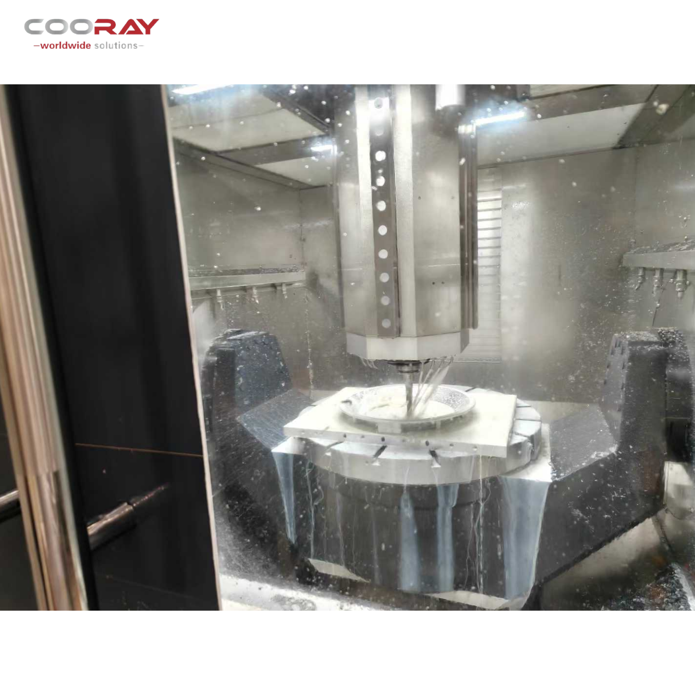 COORAY CR-5MC TG400 пятиосевой обрабатывающий центр с ЧПУ