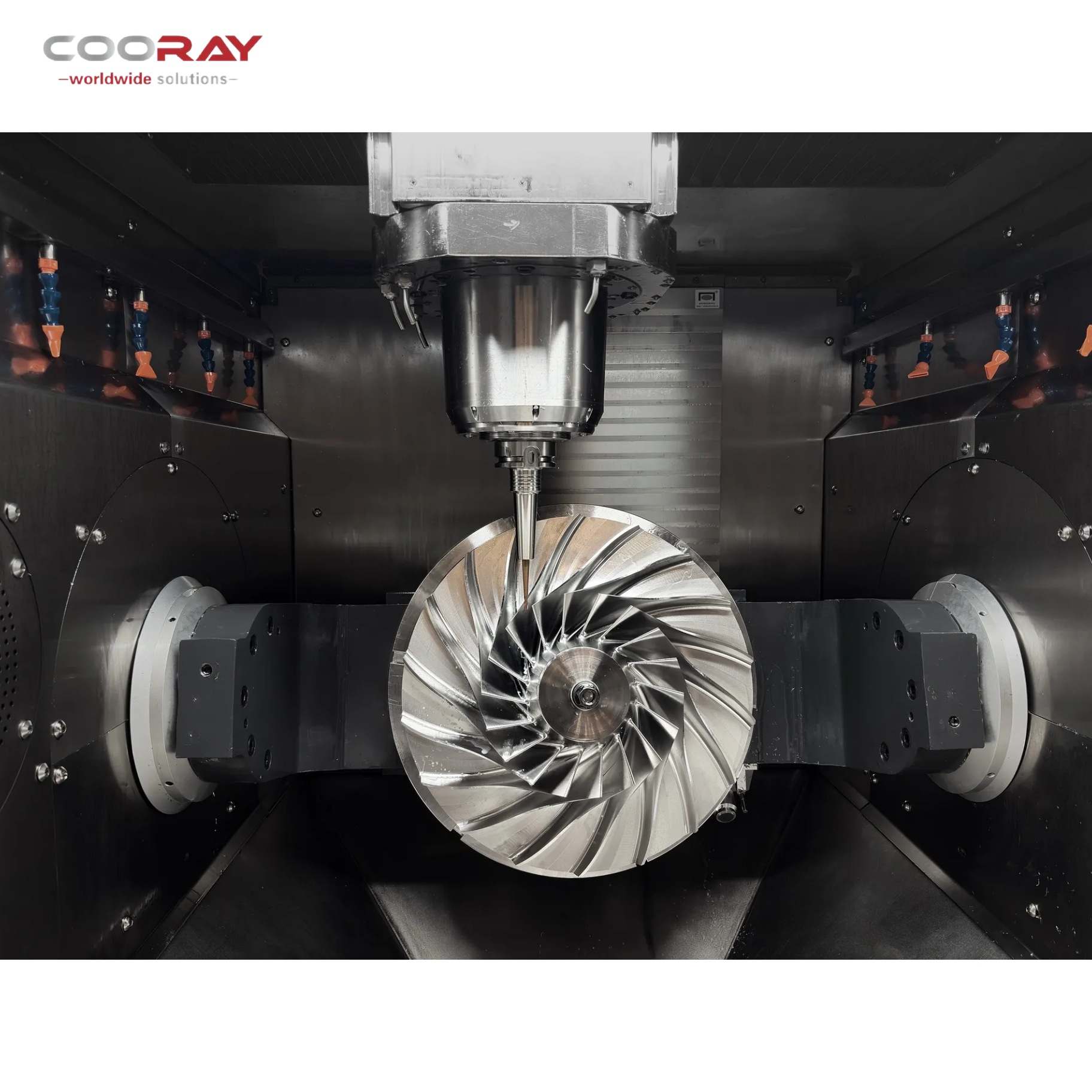 COORAY CR-5MC TG400 пятиосевой обрабатывающий центр с ЧПУ