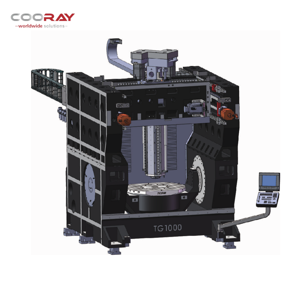COORAY CR-5MC TG1000 пятиосевой обрабатывающий центр с ЧПУ