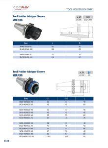 Cooray СИСТЕМА ИНСТРУМЕНТОВ HSK - AEFT · DIN 69893 (ISO 12164) HSK