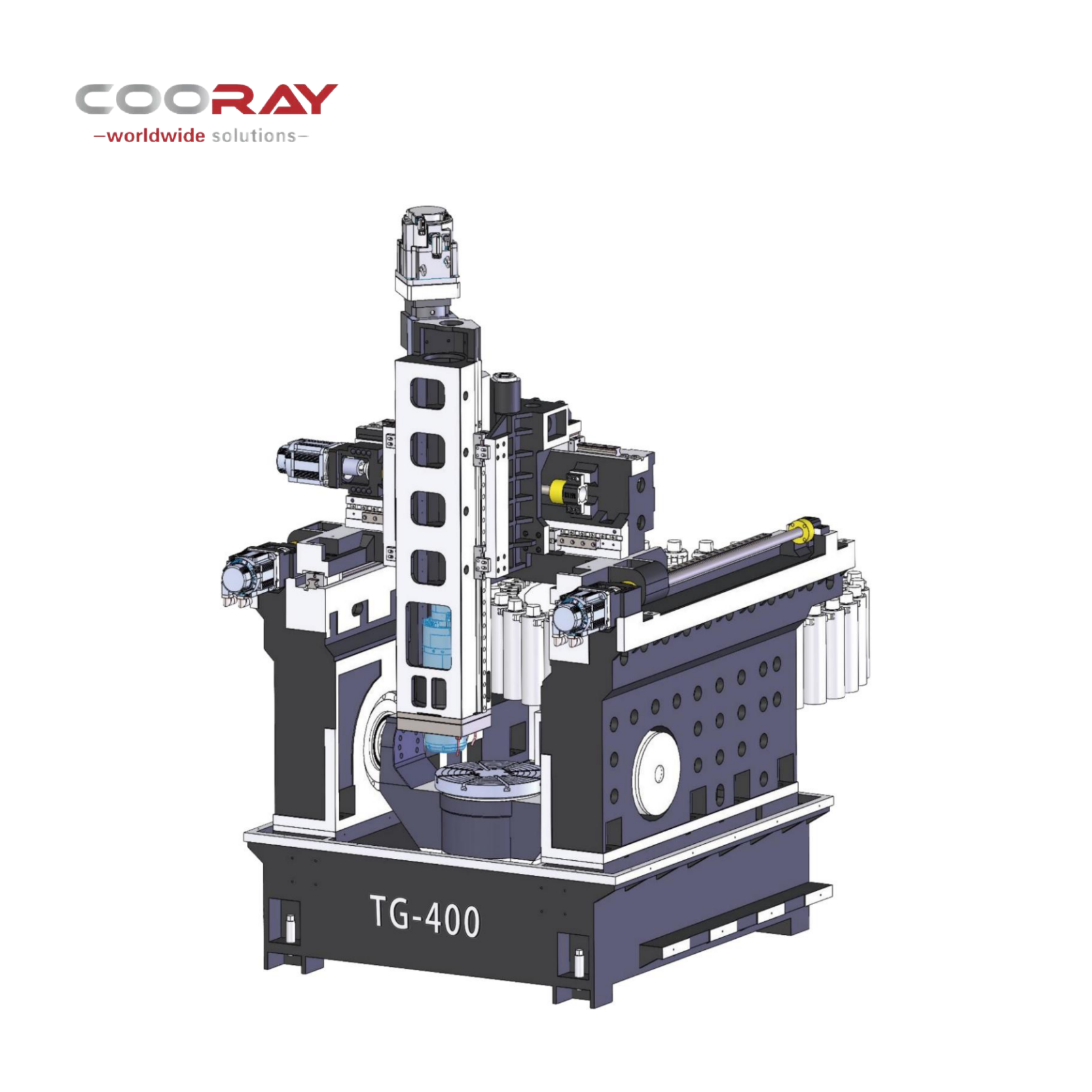 COORAY CR-5MC TG400 пятиосевой обрабатывающий центр с ЧПУ