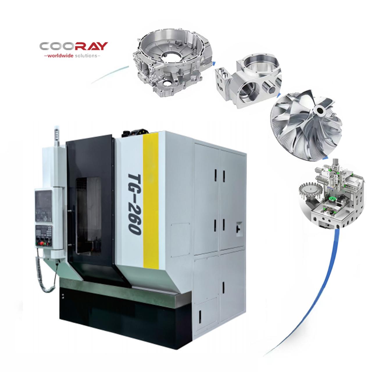 COORAY презентует флагманский пятиосевой числовой программный обработочный центр CR-5MC TG260, повышая потенциал высокоточной прецизионной обработки в России