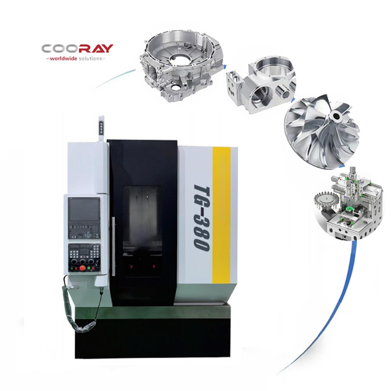 COORAY представляет пятиосевой обрабатывающий центр CR-5MC TG380 – новый уровень тяжелой точной обработки в России