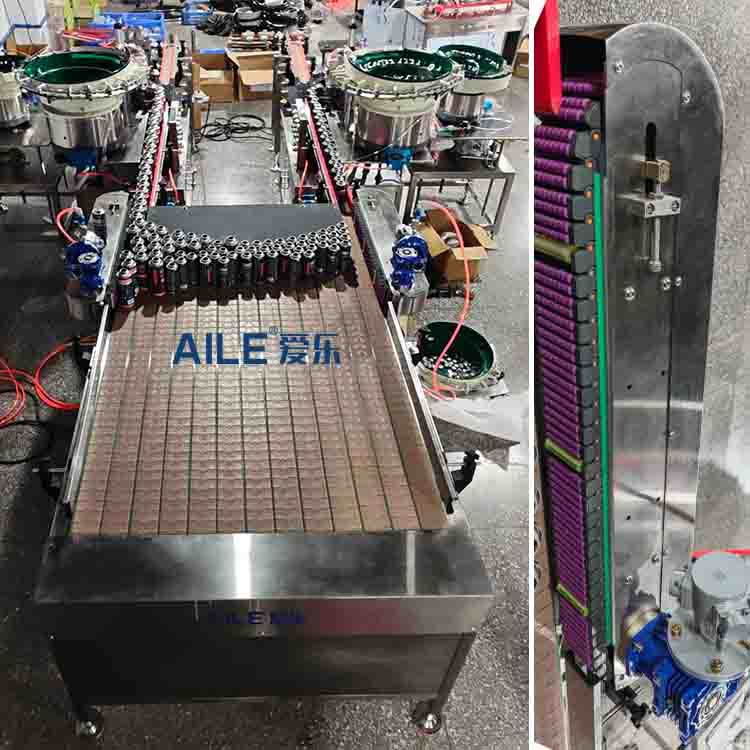 Высокоскоростной сортировщик аэрозольных баллончиков с двумя выходами