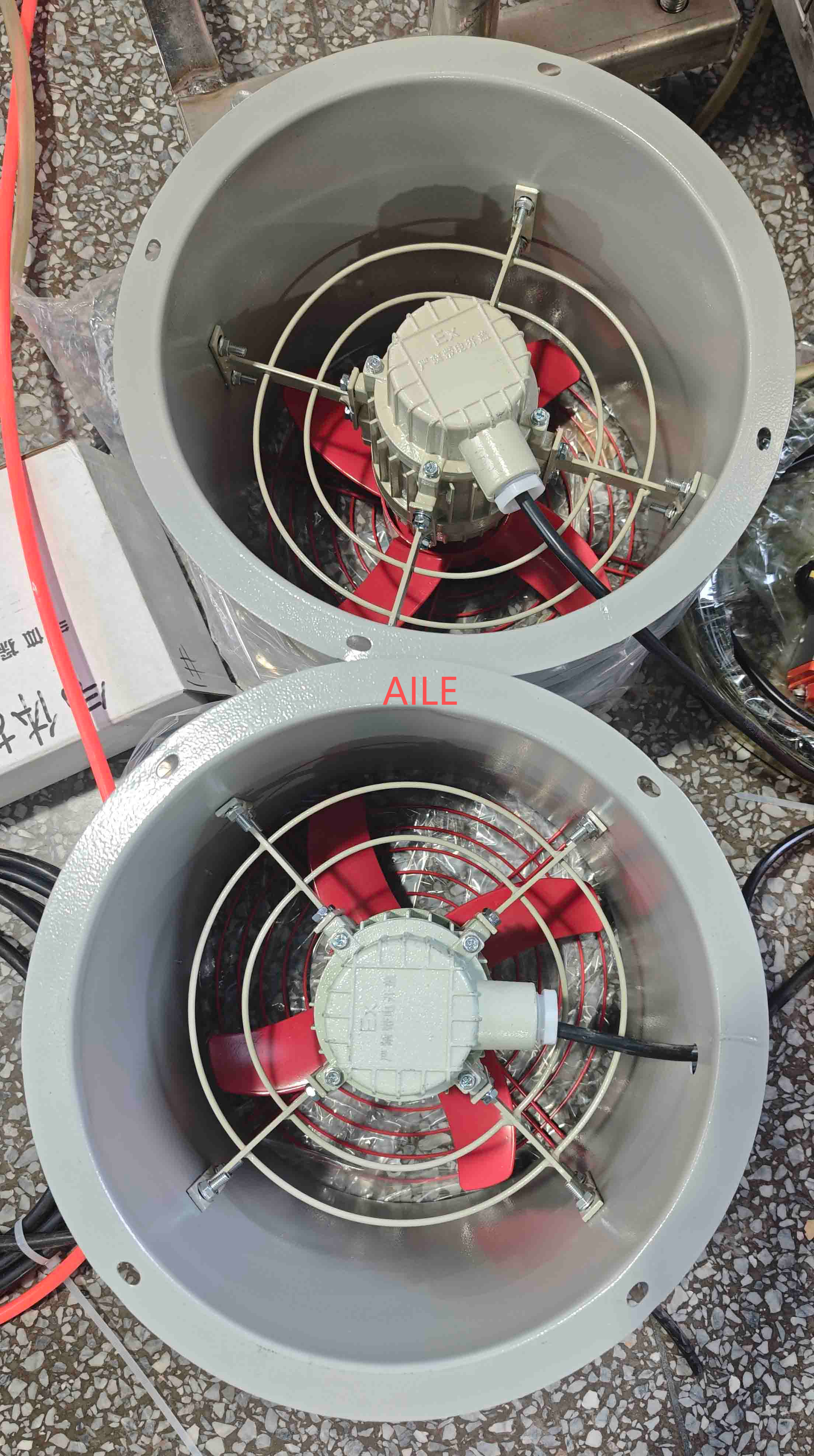 Высокомощный взрывозащищенный блок нагнетательной камеры