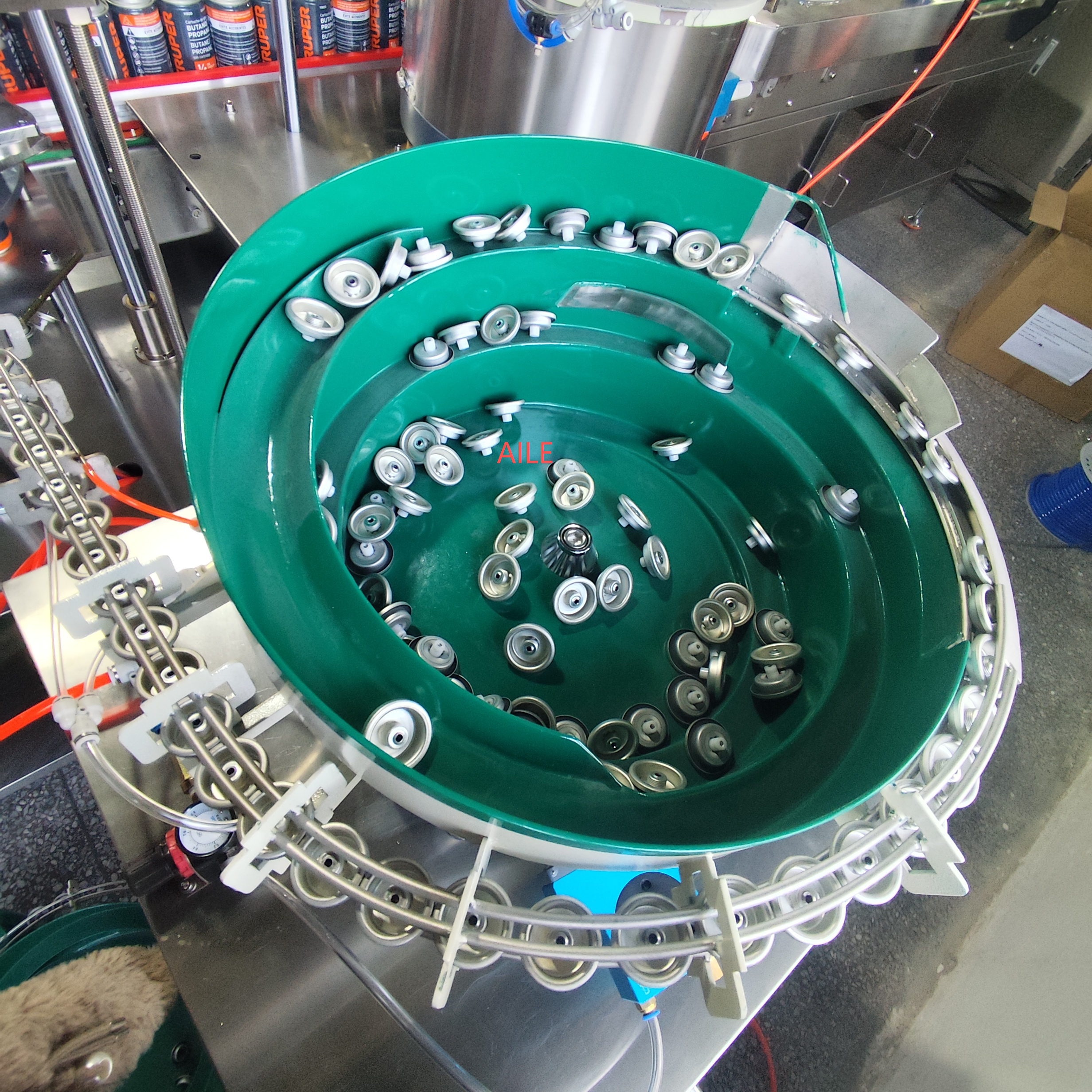 Двухрядный клапанный питатель для кассетных печей (различные типы клапанов)