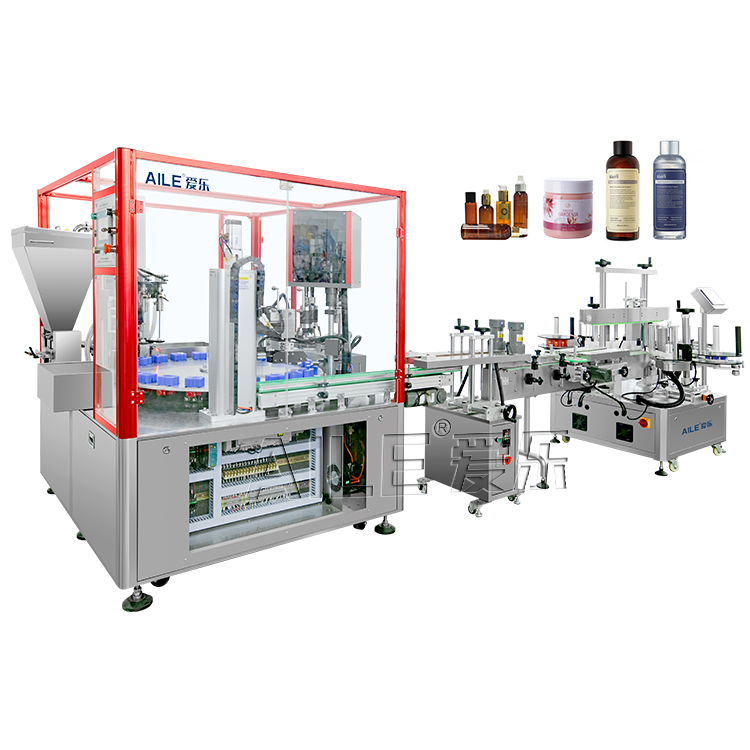 Автоматическая роторная линия розлива этикетирования и кодирования (многофункциональная)