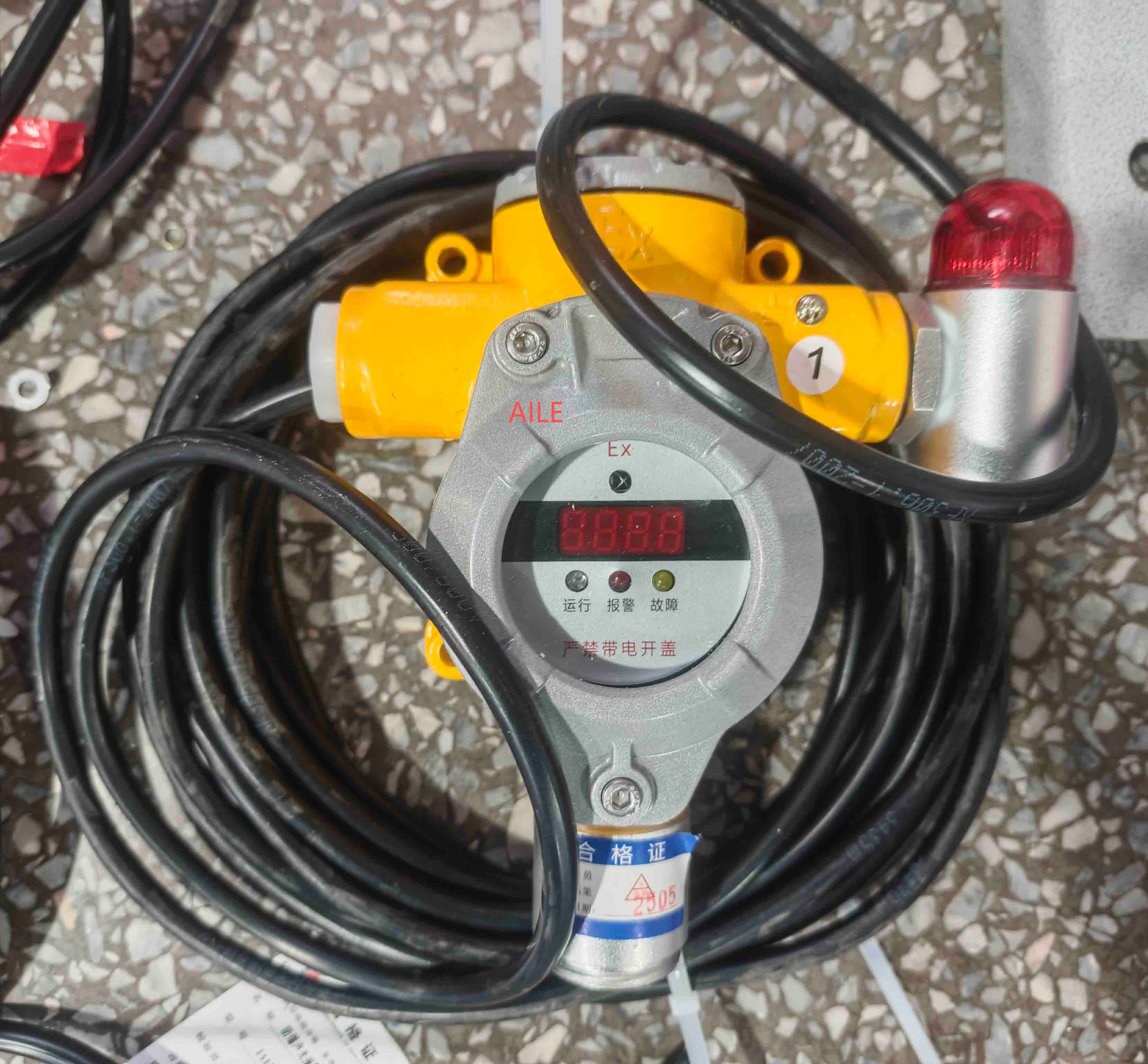 Высокомощный взрывозащищенный блок нагнетательной камеры