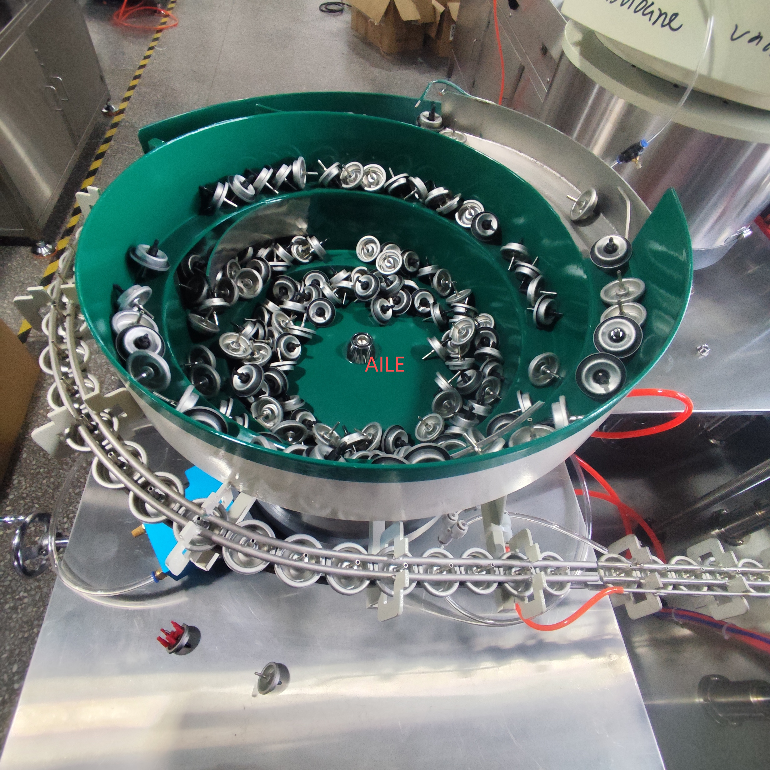 Двухрядный клапанный питатель для кассетных печей (различные типы клапанов)